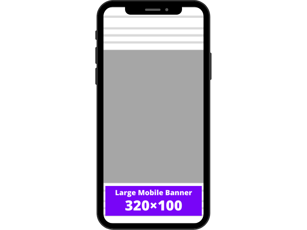 Large mobile banner (320×100)